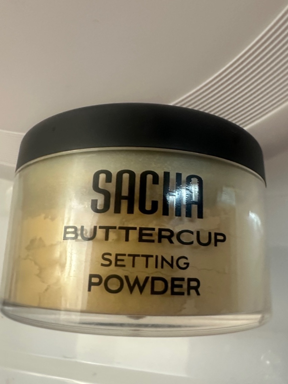 Sacha London Buttercup Setting Powder - Yellow & Black
